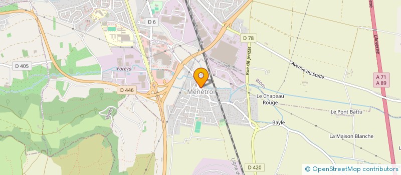 localisation de l'entreprise MONSIEUR SALIM LAMRI  MENETROL