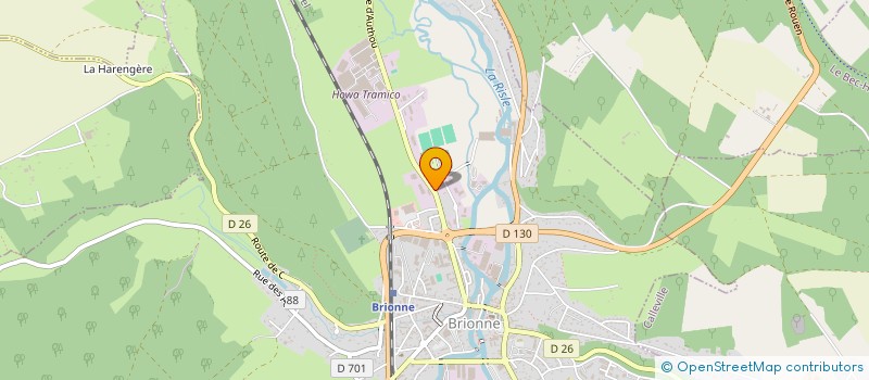 localisation de l'entreprise MONSIEUR SALIM LETIFI  BRIONNE