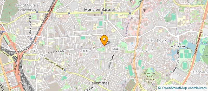 localisation de l'entreprise MONSIEUR SALIM MADANI  MONS-EN-BARUL