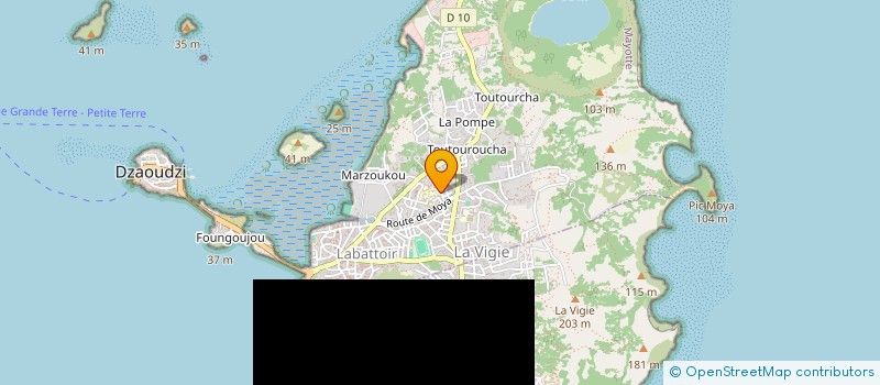 localisation de l'entreprise MONSIEUR SALIM MAHAMOUD à DZAOUDZI