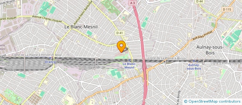 localisation de l'entreprise MONSIEUR SALIM MANSOURI à LE BLANC MESNIL