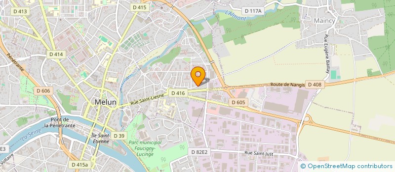 localisation de l'entreprise MONSIEUR SALIM MEDJANE à MELUN