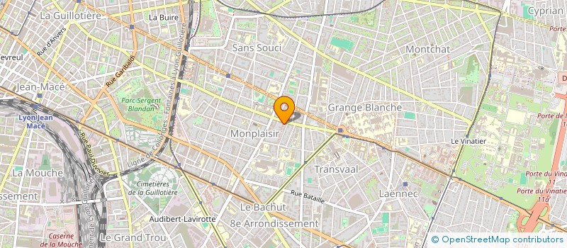 localisation de l'entreprise MONSIEUR SALIM MESSALTI  LYON