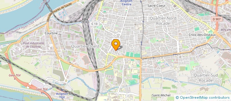 localisation de l'entreprise MONSIEUR SALIM METELLAOUI  AVIGNON