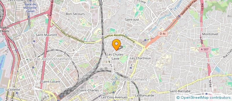 localisation de l'entreprise MONSIEUR SALIM MHAMDIA à MARSEILLE