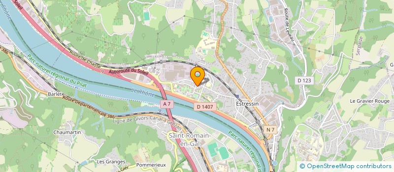 localisation de l'entreprise MONSIEUR SALIM MOHAMED-ARAB à VIENNE