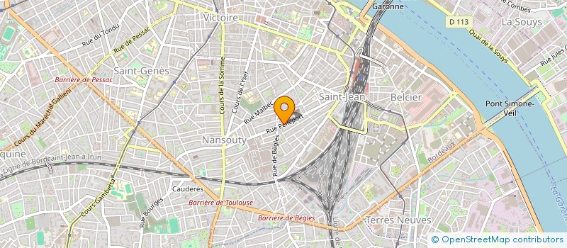 localisation de l'entreprise MONSIEUR SALIM MOUSSA  BORDEAUX