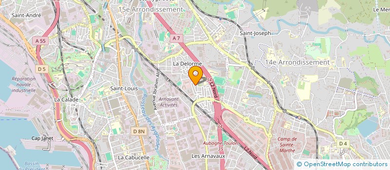 localisation de l'entreprise MONSIEUR SALIM MOUSSOUATH à MARSEILLE
