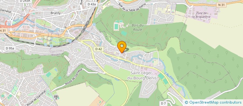 localisation de l'entreprise MONSIEUR SALIM NASIM  SAINT-LEGER-DU-BOURG-DENIS