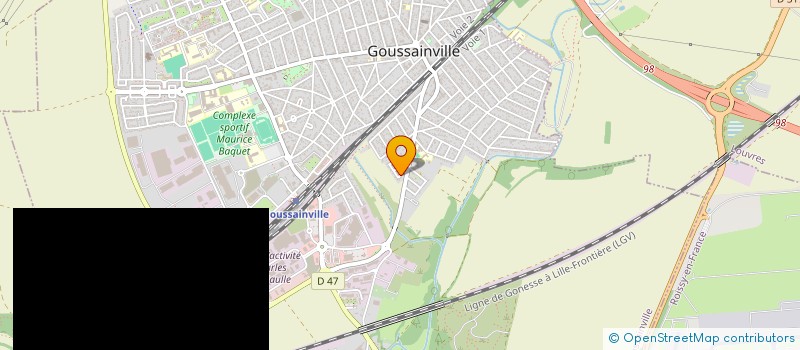 localisation de l'entreprise MONSIEUR SALIM NEGHMOUCHI à GOUSSAINVILLE