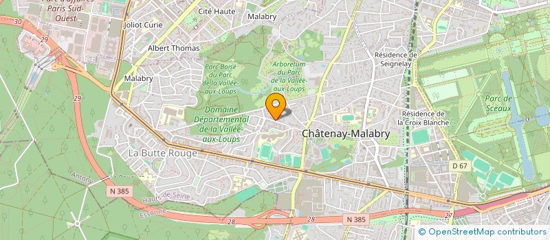 localisation de l'entreprise MONSIEUR SALIM OUNAS  VELIZY-VILLACOUBLAY