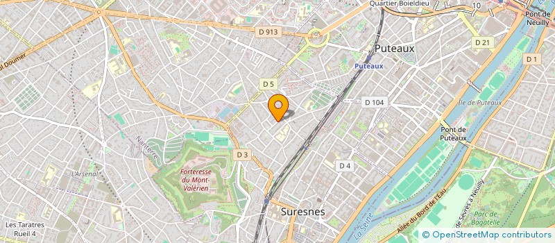 localisation de l'entreprise MONSIEUR SALIM RAGUED à SURESNES
