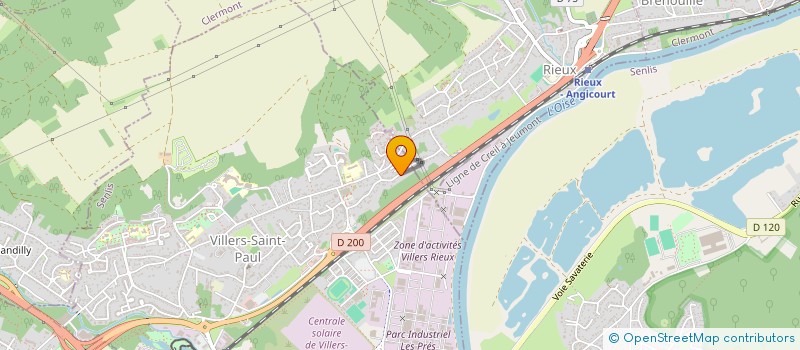 localisation de l'entreprise MONSIEUR SALIM RAHMANI  VILLERS-SAINT-PAUL