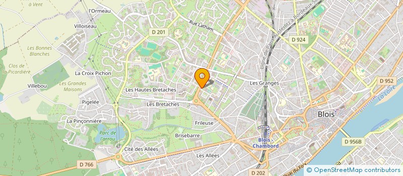 localisation de l'entreprise MONSIEUR SALIM REDJDAL  BLOIS