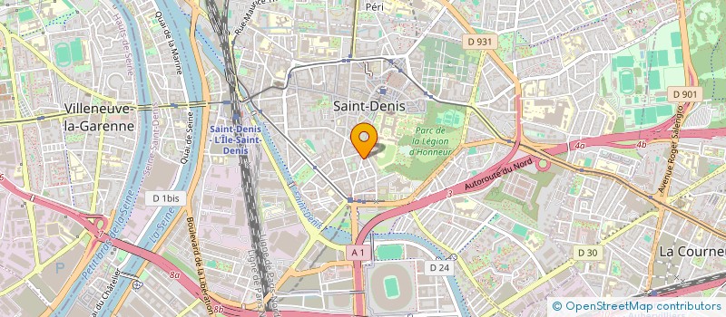 localisation de l'entreprise MONSIEUR SALIM ROUMANE  SAINT-DENIS