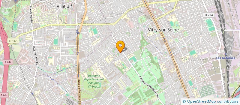 localisation de l'entreprise MONSIEUR SALIM SAAD EL HACHEMI à VITRY-SUR-SEINE
