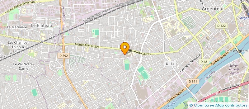localisation de l'entreprise MONSIEUR SALIM SAIFI à ARGENTEUIL