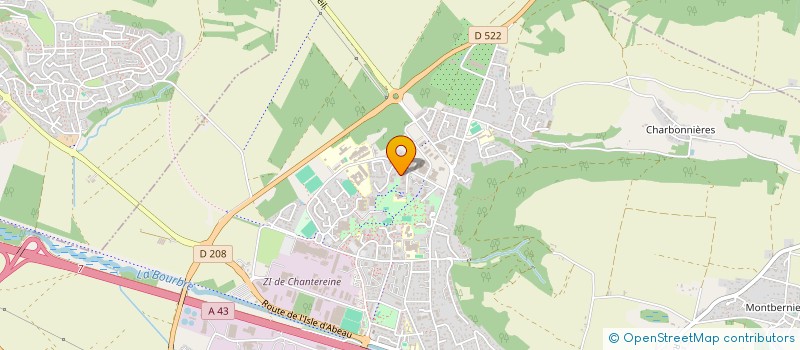 localisation de l'entreprise MONSIEUR SALIM SALAMAH  BOURGOIN-JALLIEU