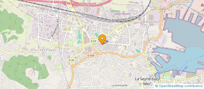 localisation de l'entreprise MONSIEUR SALIM SAOULI  LA SEYNE-SUR-MER