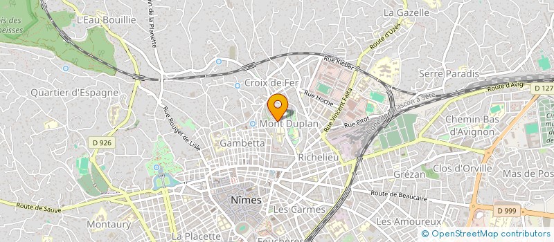 localisation de l'entreprise MONSIEUR SALIM SASSI  NIMES