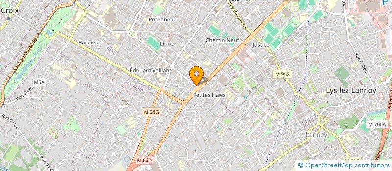 localisation de l'entreprise MONSIEUR SALIM SEDIRA  ROUBAIX