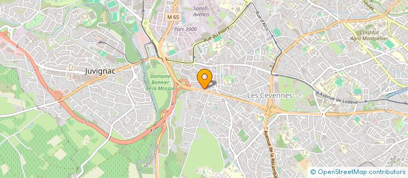 localisation de l'entreprise MONSIEUR SALIM SEKIOU à MONTPELLIER