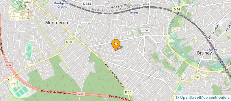 localisation de l'entreprise MONSIEUR SALIM SETBEL  YERRES