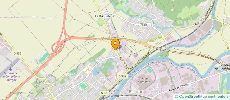 localisation de l'entreprise MONSIEUR SALIM SGHAIER  CLAIROIX