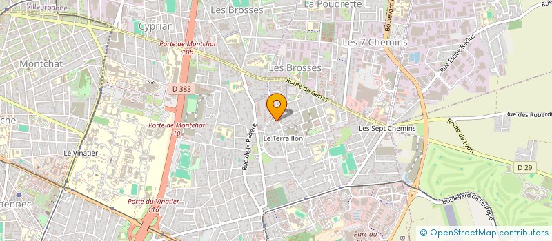 localisation de l'entreprise MONSIEUR SALIM SLIMANI  BRON