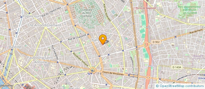 localisation de l'entreprise MONSIEUR SALIM SLIMANI  PARIS