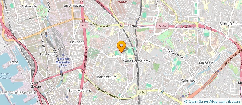 localisation de l'entreprise MONSIEUR SALIM SOILIHI OXY ABDALLAH à MARSEILLE