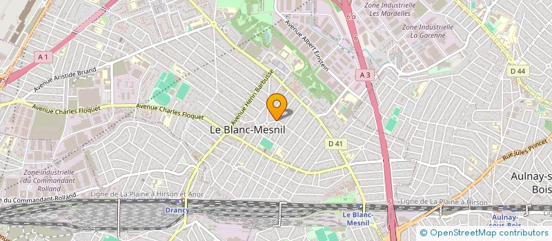 localisation de l'entreprise MONSIEUR SALIM SOLTANI à LE BLANC-MESNIL