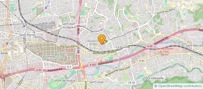 localisation de l'entreprise MONSIEUR SALIM TOUHAMI à MARSEILLE