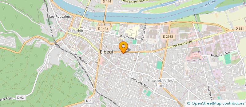 localisation de l'entreprise MONSIEUR SALIM TOUIL  ELBEUF