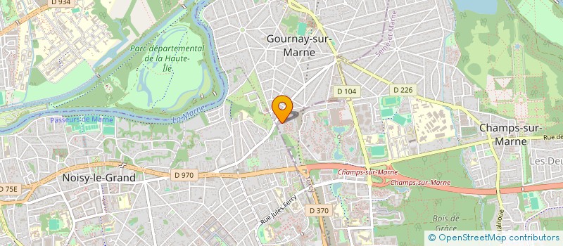 localisation de l'entreprise MONSIEUR SALIM YAHIA  CHAMPS-SUR-MARNE