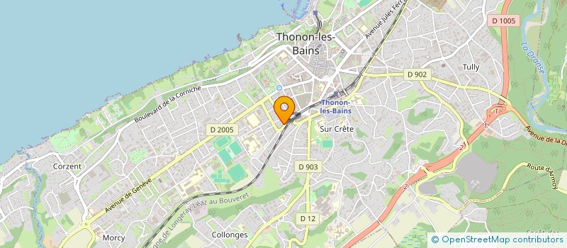 localisation de l'entreprise MONSIEUR SALIM YAPICI à THONON-LES-BAINS