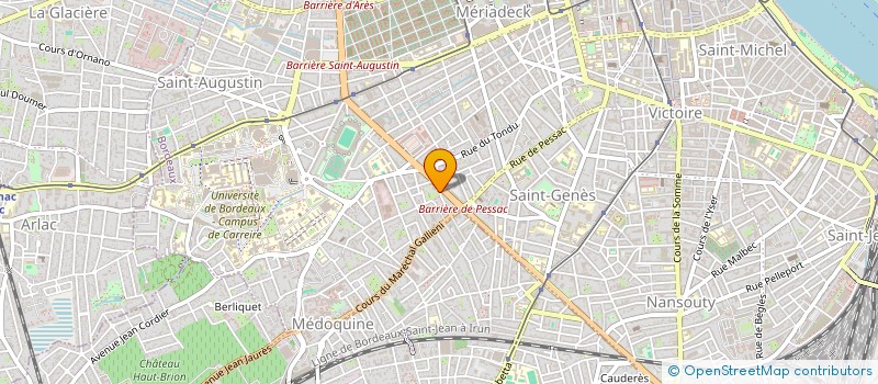 localisation de l'entreprise MONSIEUR SALIM YOUSFI  BORDEAUX