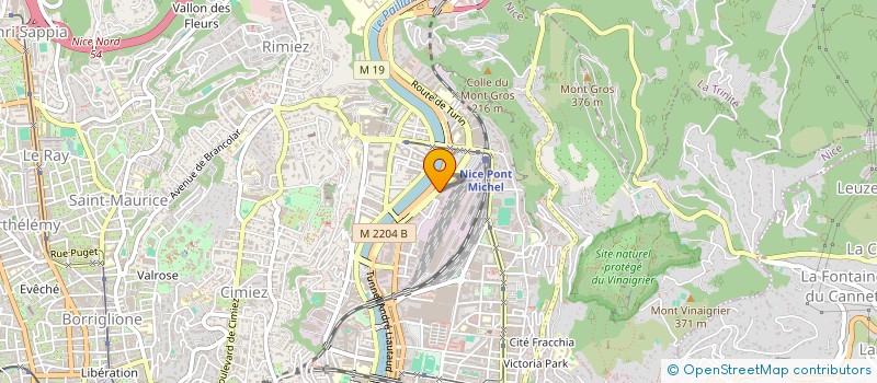 localisation de l'entreprise MONSIEUR SALIM ZIRARI à NICE