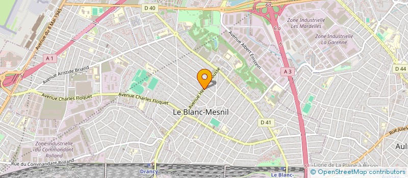 localisation de l'entreprise MONSIEUR SALIM ZORGAN à LE BLANC-MESNIL
