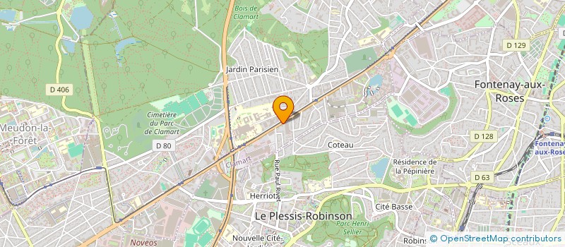localisation de l'entreprise MONSIEUR SALIME CEDRASCHI  CLAMART