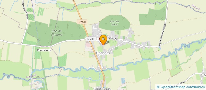 localisation de l'entreprise MONSIEUR SALIME CHOUIT  SAINT-LOUP-GEANGES