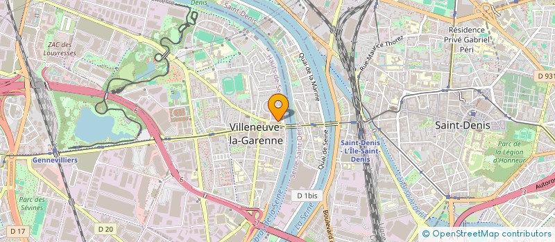 localisation de l'entreprise MONSIEUR SALIME DJAAFRI à VILLENEUVE-LA-GARENNE
