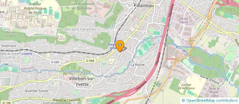 localisation de l'entreprise MONSIEUR SALIMO DIABY  PALAISEAU