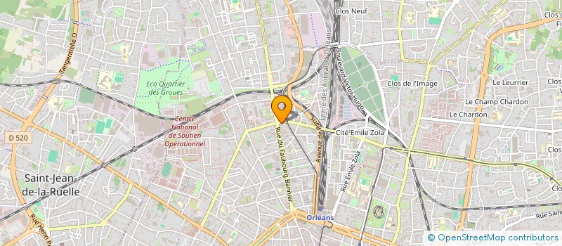 localisation de l'entreprise MONSIEUR SALIMON DIABY à ORLEANS