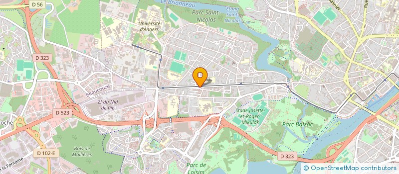 localisation de l'entreprise MONSIEUR SALIMOU DIABY à ANGERS