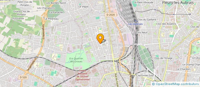 localisation de l'entreprise MONSIEUR SALIMOU DIABY à ORLEANS