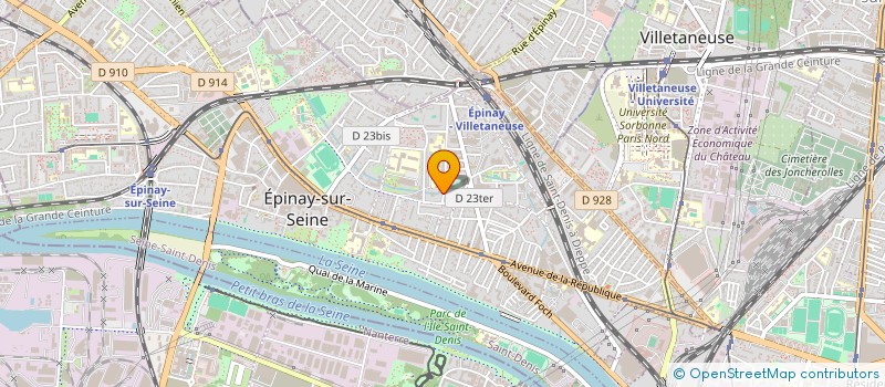 localisation de l'entreprise MONSIEUR SALIMOU DIAWARA à EPINAY-SUR-SEINE