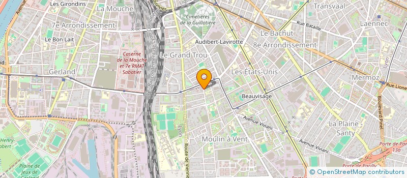 localisation de l'entreprise MONSIEUR SALIMOU DRAME à VENISSIEUX