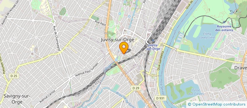 localisation de l'entreprise MONSIEUR SALIMOU DRAME à JUVISY-SUR-ORGE