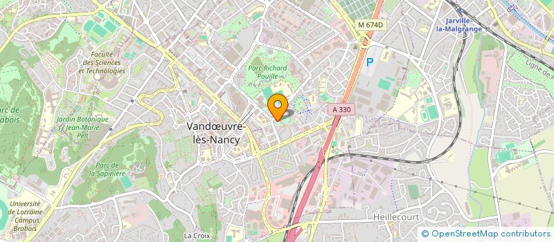 localisation de l'entreprise MONSIEUR SALIOU BARRY  VANDUVRE-LES-NANCY